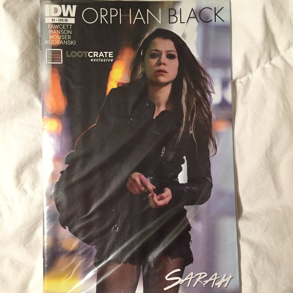 *UNOPENED* IDW's Orphan Black #1 Loot Crate Comic Book March 2015